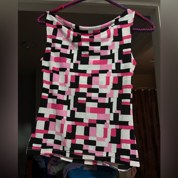 🍒 Urban Behaviour Checkered Tank Top - Picture 2 of 3